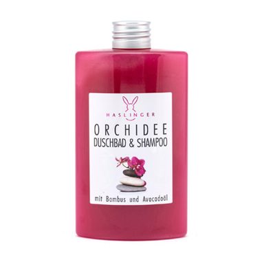 Orchidee Duschbad & Shampoo mit Avocadoöl 200 ml