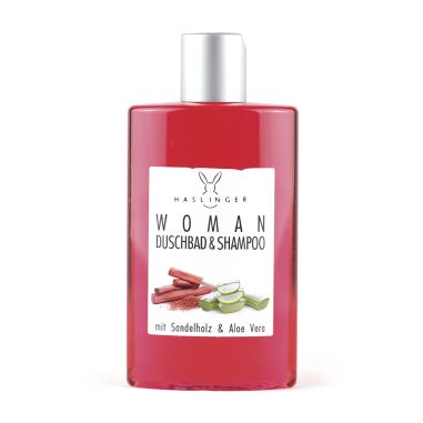 Woman Duschbad & Shampoo mit Sandelholz & Aloe Vera 200 ml