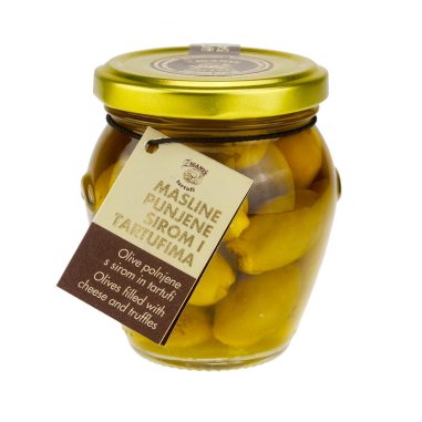 Oliven gefüllt mit Trüffel & Käse 190g
