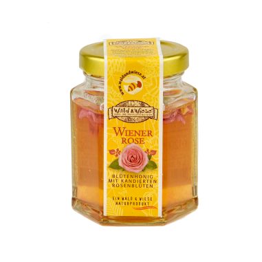Wiener Rose Honig 120g